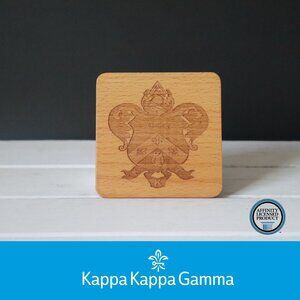 Kappa Kappa Gamma Coasters (Crest v2)